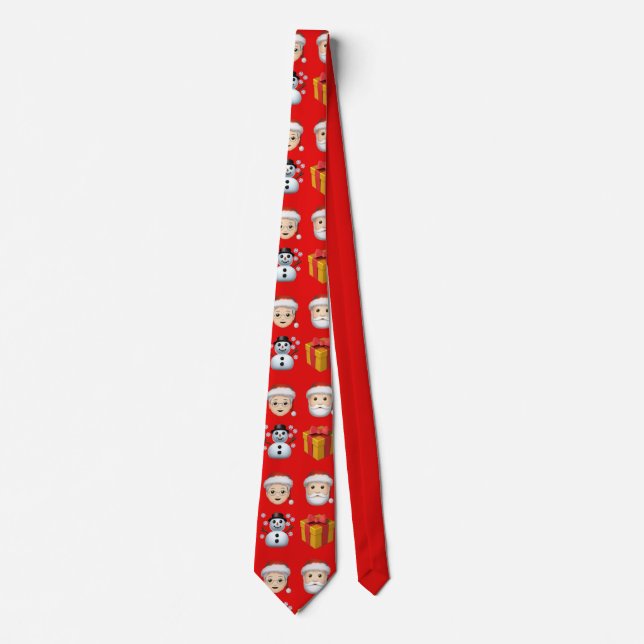 Santa is in town tie (Front)