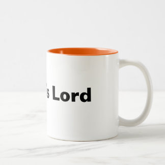 Santa is Lord Coffee Cup Mug Holiday Gift