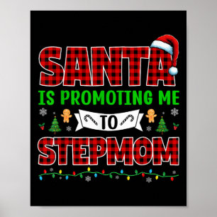 Santa Is Promoting Me To Stepmom Xmas Expecting Ne Poster