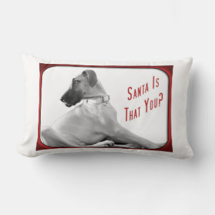 Santa is that you lumbar cushion