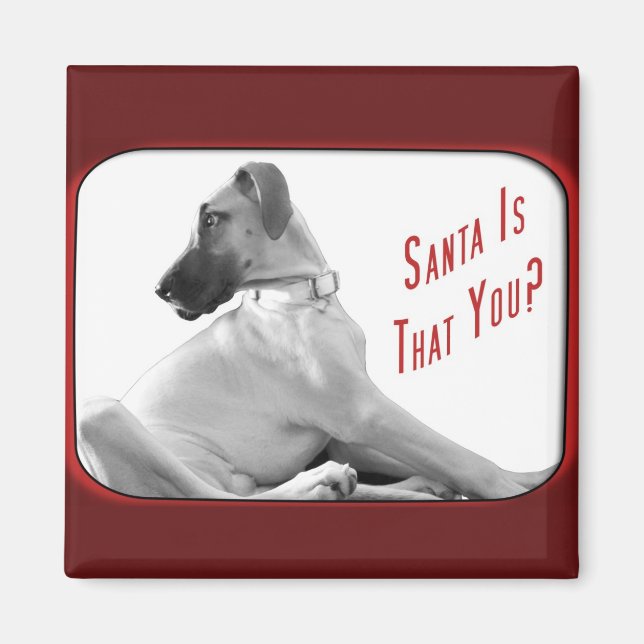 Santa is that you magnet (Front)