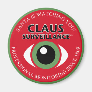 Santa Is Watching Magnet