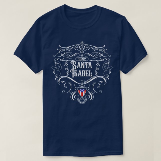 Santa Isabel Vintage design T-Shirt (Design Front)