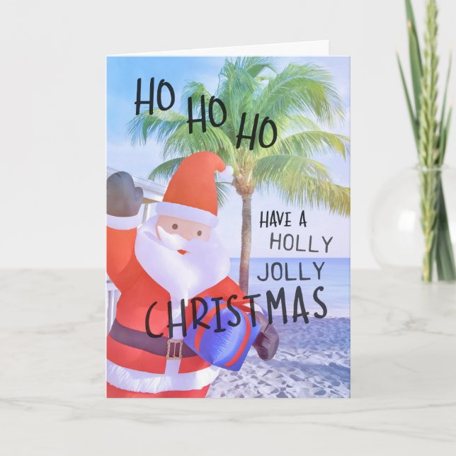 SANTA ISLAND Greeting Card (Front)