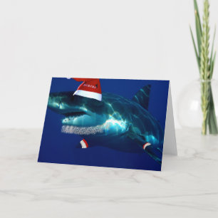 Santa Jaws Holiday Card