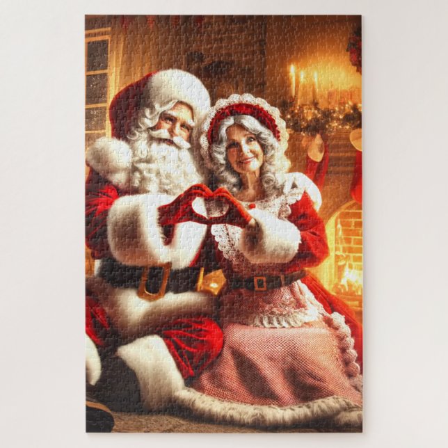 Santa Jigsaw Puzzle (Vertical)