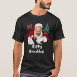 Santa Joe Biden Happy Hanukkah Christmas Funny T-Shirt<br><div class="desc">Santa Joe Biden Happy Hanukkah Christmas Funny</div>