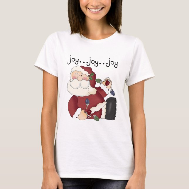 Santa Joy T-shirts and gifts (Front)