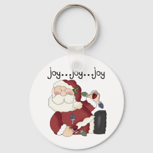 Santa Joy T-shirts and gifts Key Ring