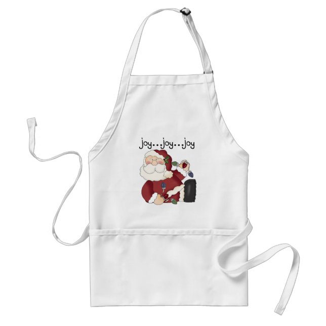 Santa Joy T-shirts and gifts Standard Apron (Front)