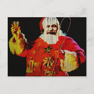 Santa Karl Holiday Postcard