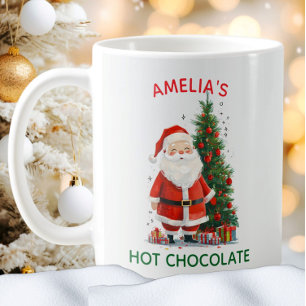 Santa Kids Children Festive Christmas Cute Humour Coffee Mug