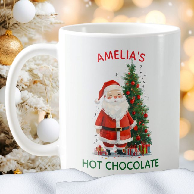 Santa Kids Children Festive Christmas Cute Humour Coffee Mug (Creator Uploaded)