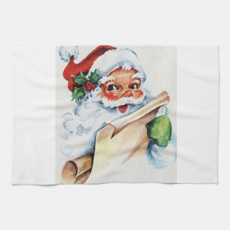 Santa kitchen towles tea towel