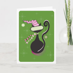 Santa Kitty Green Card