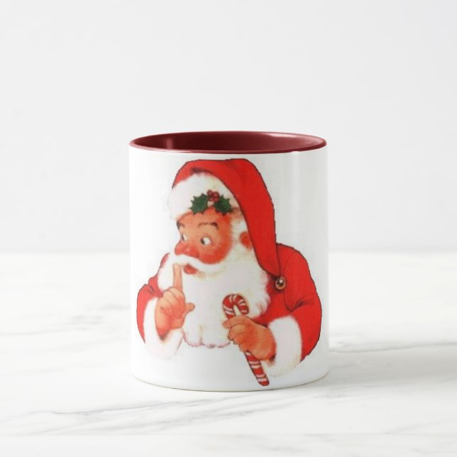 Santa Knows Mug (Center)