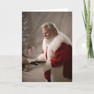 Santa Knows The Reason Card