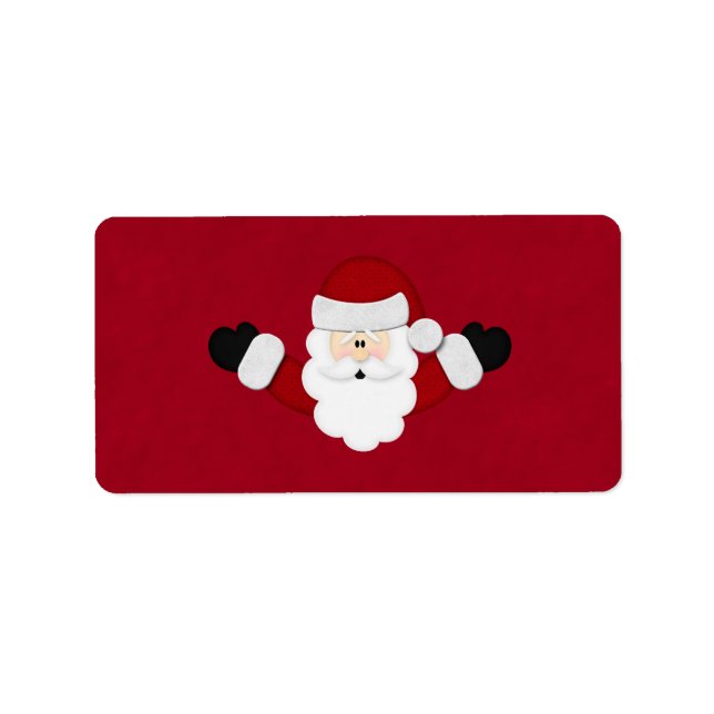Santa Label (Front)