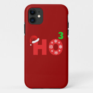 santa laughs at christmas iPhone 11 case