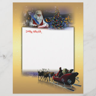 Santa Letter Custom Letterhead