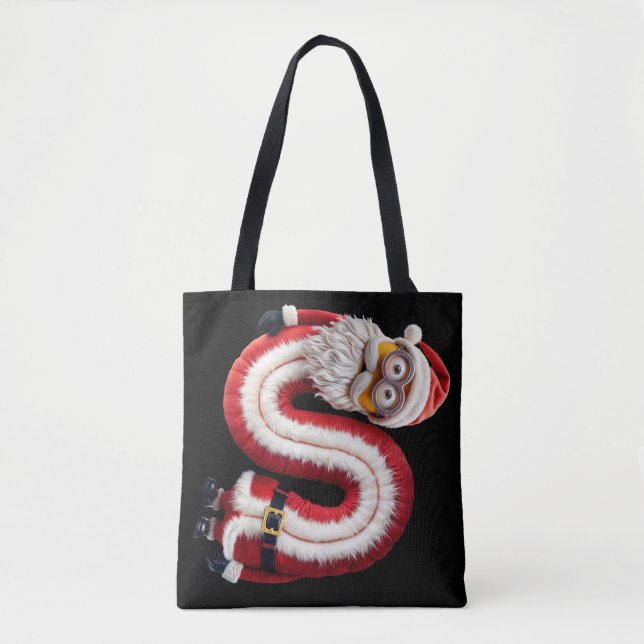 Santa letter S Tote Bag (Front)