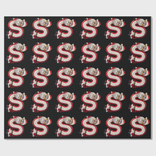 Santa letter S Wrapping Paper