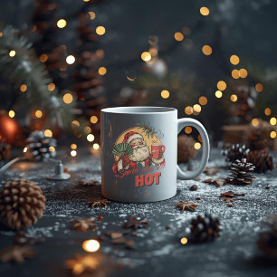 Santa Likes It Hot – Funny Adult Christmas Coffee Mug