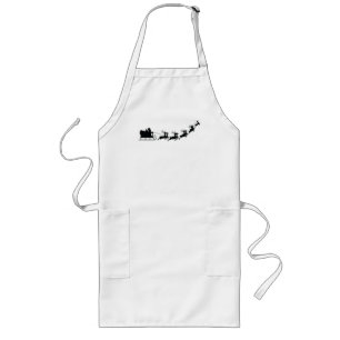 Santa long apron