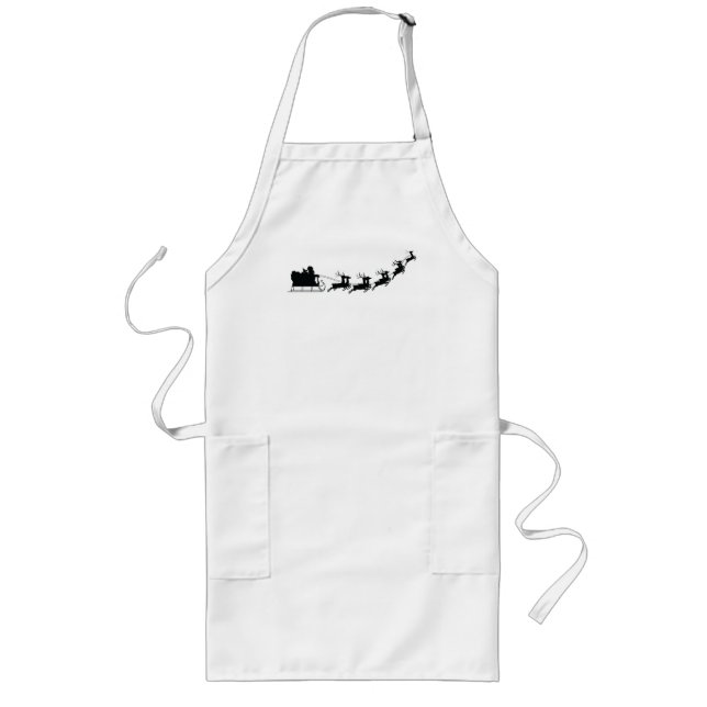 Santa  long apron (Front)