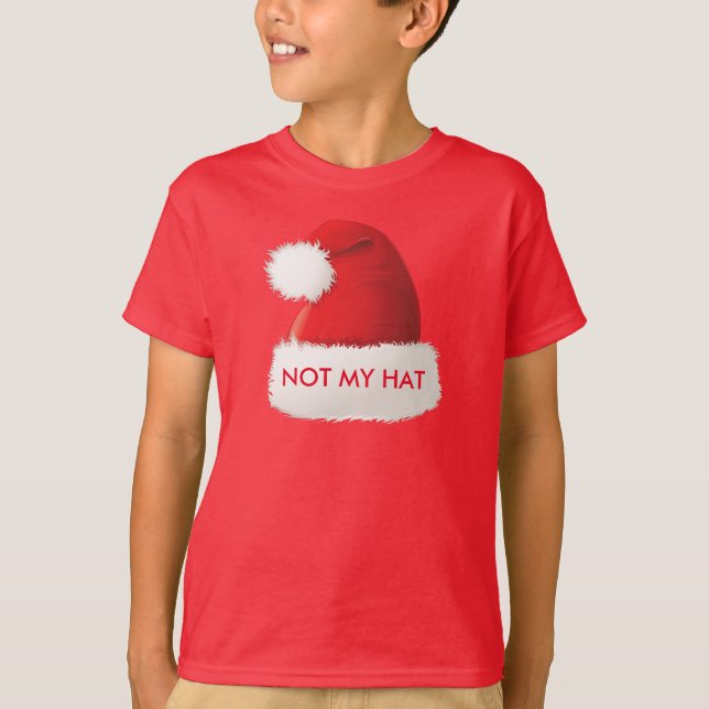 Santa lost his Christmas Hat T-Shirt (Front)