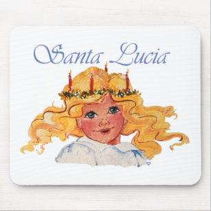 Santa Lucia Mouse Pad