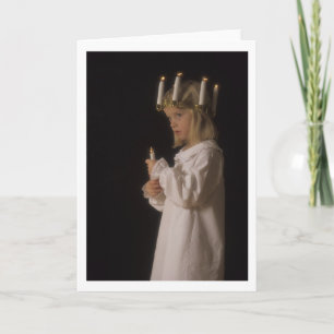 Santa Lucia Sweetie Holiday Card