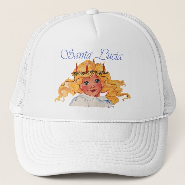 Santa Lucia Trucker Hat (Front)