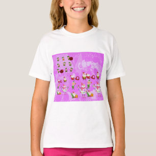 Santa Magical Pink New Year  T-Shirt