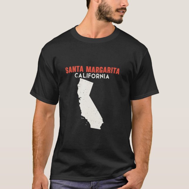 Santa Margarita California USA State America Trave T-Shirt (Front)