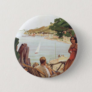 Santa Margherita Ligure 6 Cm Round Badge