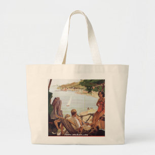 Santa Margherita Ligure Large Tote Bag