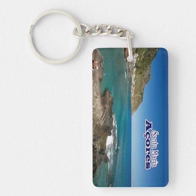 Santa Maria - Azores Key Ring (Front)