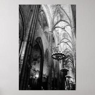 Santa Maria del Mar, Barcelona Poster