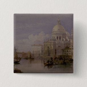 Santa Maria della Salute 15 Cm Square Badge