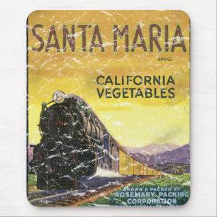 Santa Maria - distressed Mouse Pad