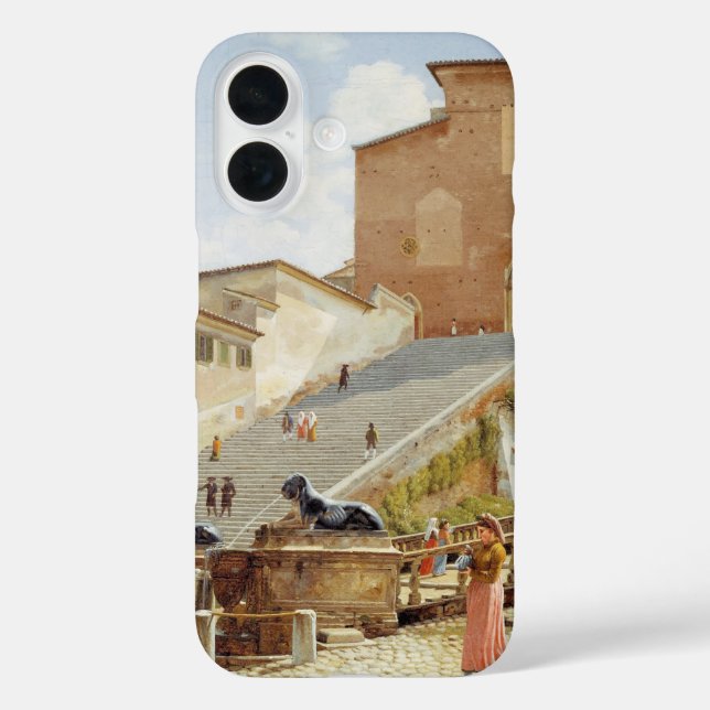 Santa Maria in Aracoeli in Rome Case-Mate iPhone Case (Back)