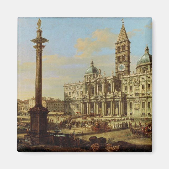 Santa Maria Maggiore, Rome, 1739 Magnet (Front)