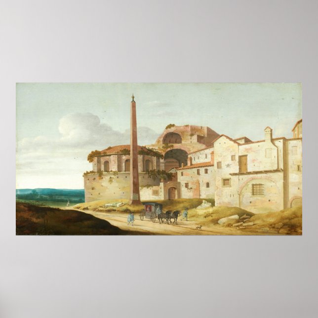 Santa Maria, Rome - PJ Saenredam Fine Art Poster (Front)