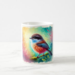 Santa Marta Brushfinch 080824AREF122 - Watercolor Coffee Mug