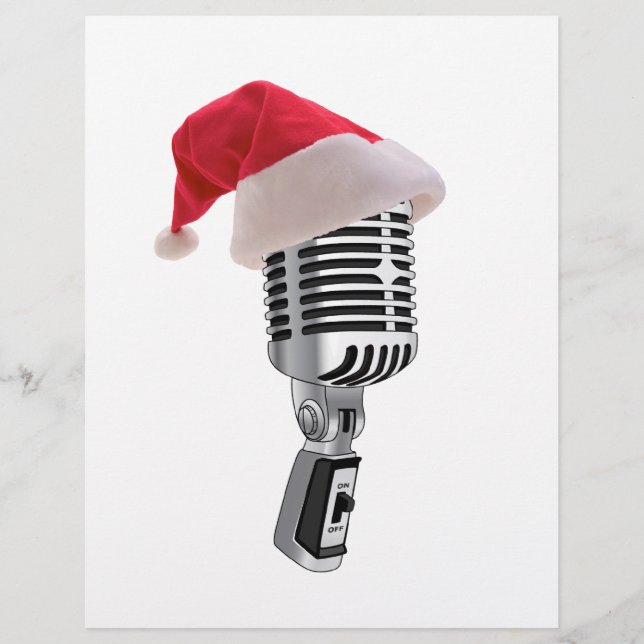 santa microphone (Front)