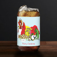 Santa Milk Cookies Dragons