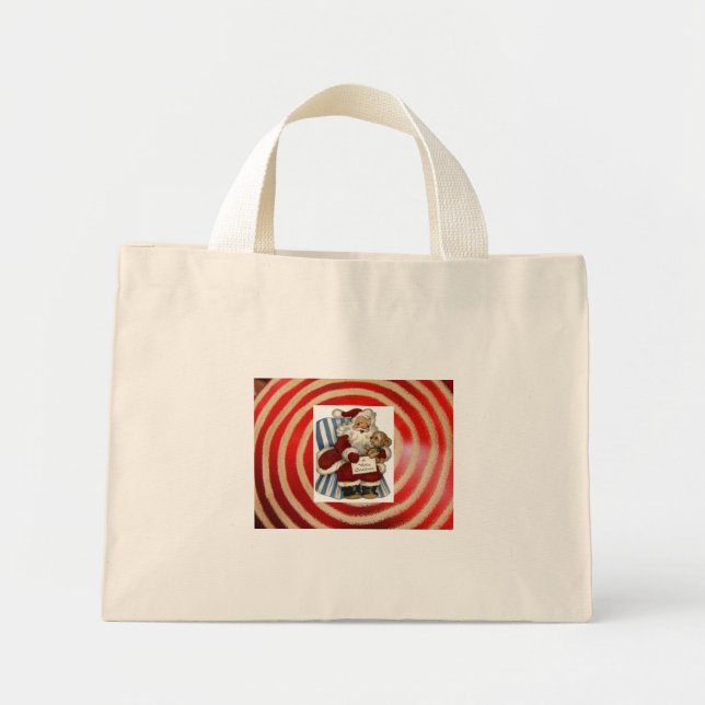 Santa  mini tote bag (Front)