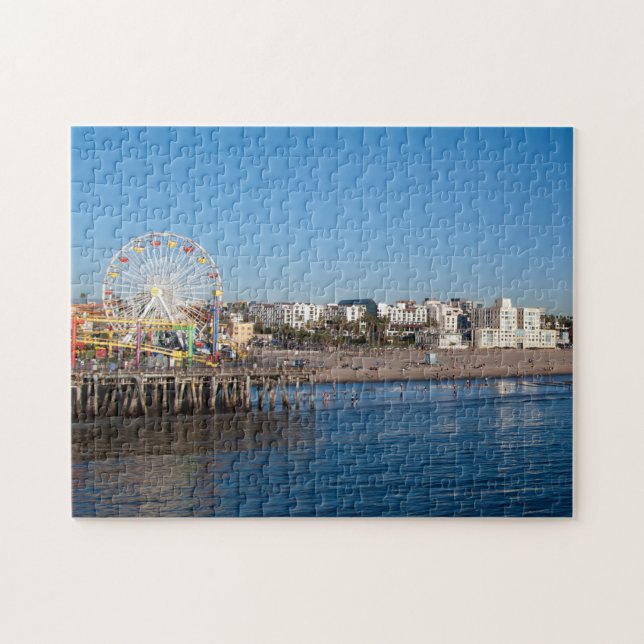 Santa Monic Pier, California Jigsaw Puzzle (Horizontal)