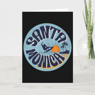 Santa Monica _8 Card